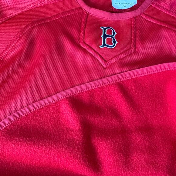 MLB Red Sox Thermal Sweatshirt Opening Day Medium - Picture 5 of 10
